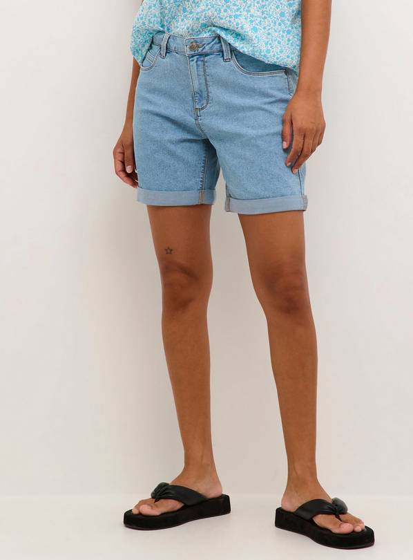 KAFFE Vicky Denim Shorts Light Denim 8